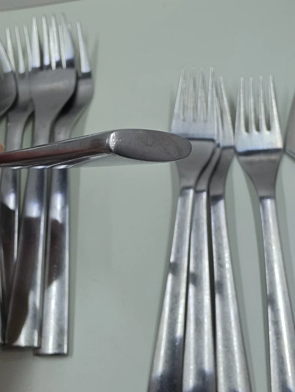 Ikea 365+ Stainless Steel Flatware 19 Pieces Nicolas Cortolezzis Frosted